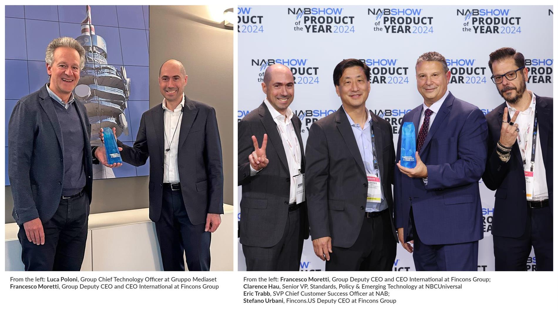 Fincons is twice winner at the NAB Product of the Year Awards 2024,
